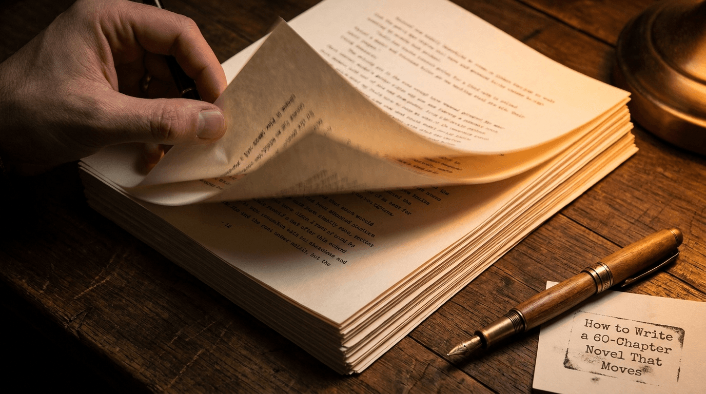 How to Write a 60-Chapter Novel That Moves